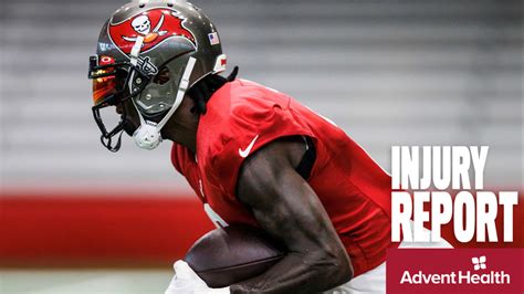 Buccaneers-Packers Injury Report Sept. 22: Chris Godwin, Julio Jones ...