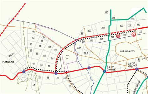 dwarka expressway sector map. | Map, Lion photography, Save