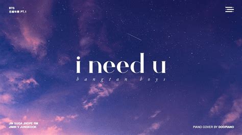 BTS - I Need U Piano Cover Chords - Chordify