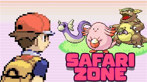 Understanding the Safari Zone in Pokémon FireRed & LeafGreen - YouTube