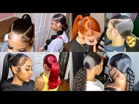 Black Ponytail Hairstyles 2022