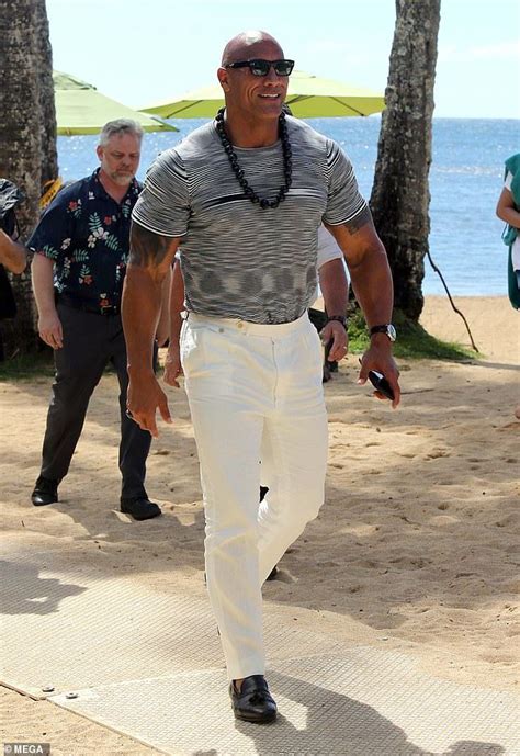 Dwayne Johnson films in Hawaii days after protesting against giant telescope being built there ...