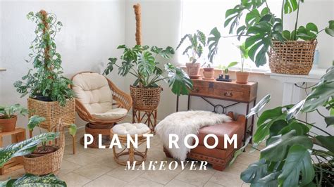 Making + Organizing Our Plant Room - YouTube