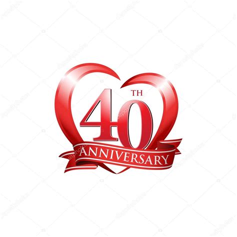 40th Anniversary Logo Design