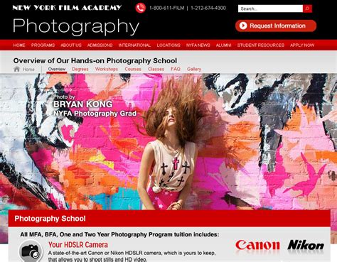 Top 10 Famous Photography Schools in New York - Photography Classes NYC