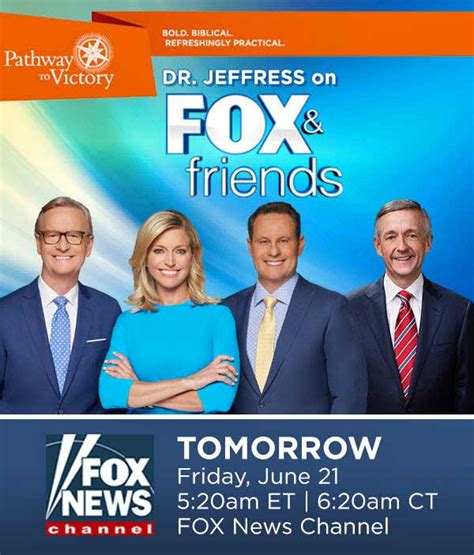 Dr. Robert Jeffress will be on Fox & Friends today - HUGH'S NEWS