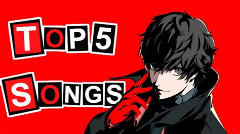 Persona 5 Royal Soundtrack - Top 5 Songs - YouTube