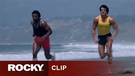 Rocky Balboa Trains with Apollo Creed | ROCKY III - YouTube