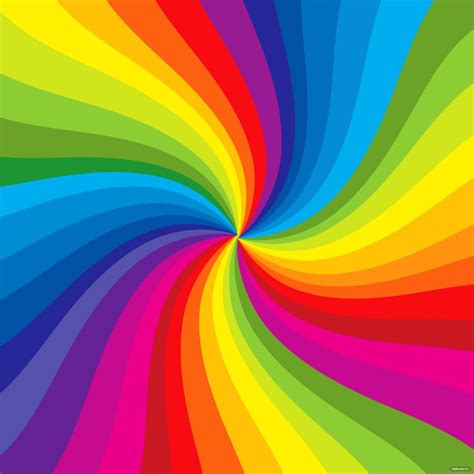 Rainbow Swirl Vector in Illustrator, SVG, JPG, EPS, PNG - Download | Template.net