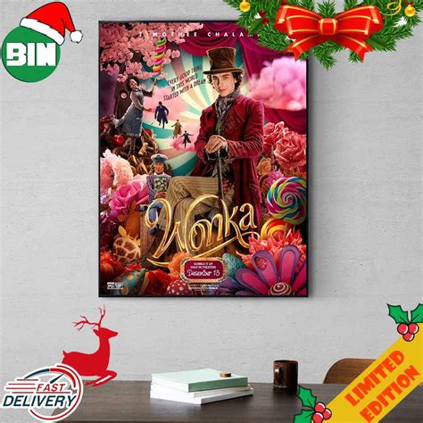 Wonka Starring Timothee Chalamet Miracle Chocolate Factory December 15 ...