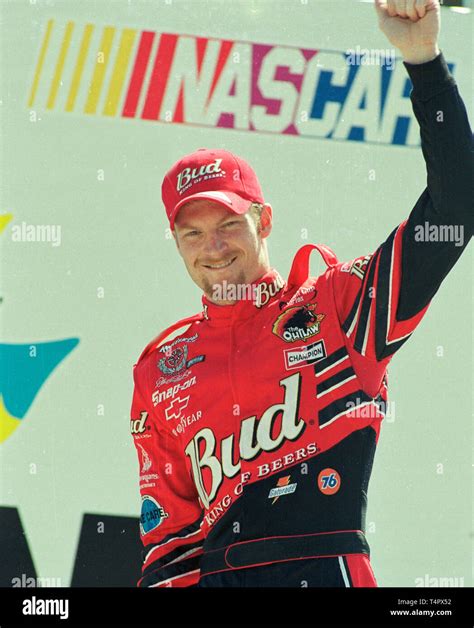 Dale Earnhardt Jr. during driver introductions around 2000 Stock Photo ...