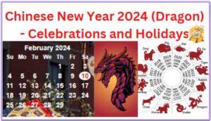 Chinese New Year 2024 (Dragon) - Celebrations and Holidays