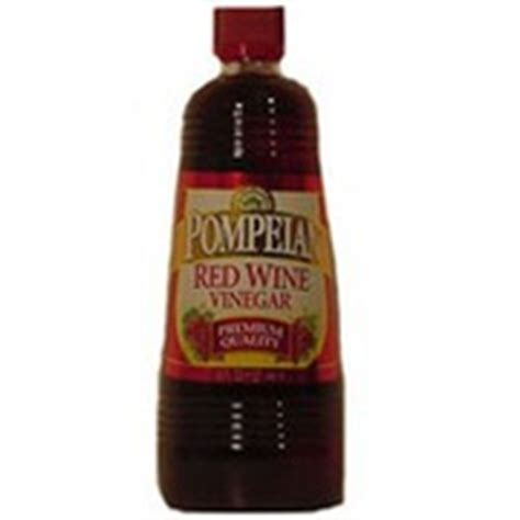 Pompeian Red Wine Vinegar: Calories, Nutrition Analysis & More | Fooducate