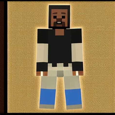 Kanye West Minecraft skin | Stable Diffusion