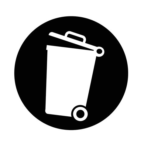 trash bin icon 571798 Vector Art at Vecteezy