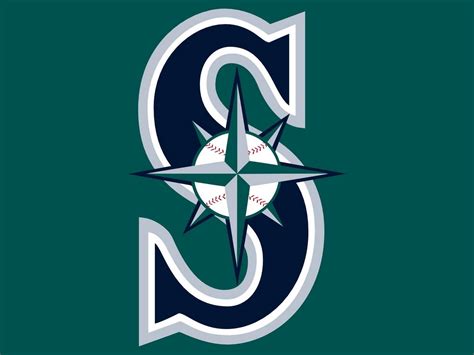 Download Seattle Mariners S Classic Logo Wallpaper | Wallpapers.com