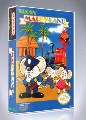 Mappy-Land | Retro Game Cases