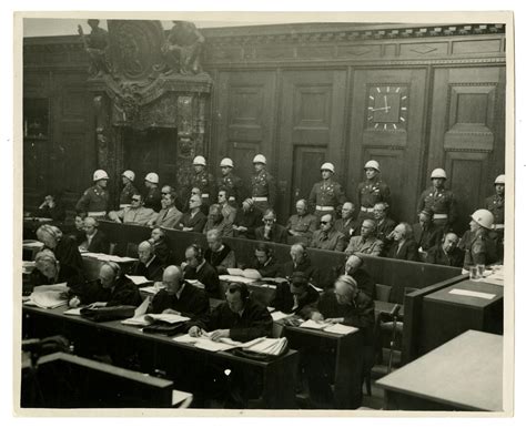 [Photograph of Nuremberg War Trials] - The Portal to Texas History