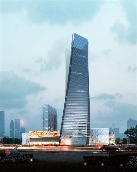 3D Modern business skyscraper center 003 | CGTrader