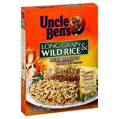 Uncle Ben's Long Grain and Wild Rice Herb Roasted Chicken - Shop Rice & Grains at H-E-B