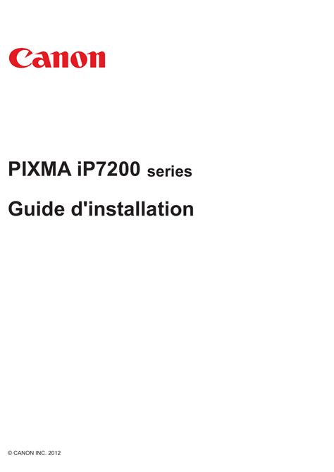 Canon PIXMA iP7250 Manuel d'utilisation | Pages: 5 | Mode Original