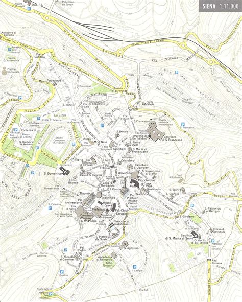 Large Siena Maps for Free Download and Print | High-Resolution and ...