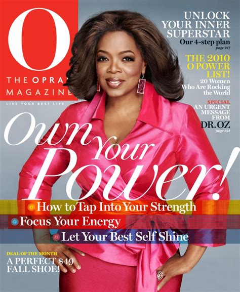 O Magazine | Oprah winfrey, O the oprah magazine, Oprah