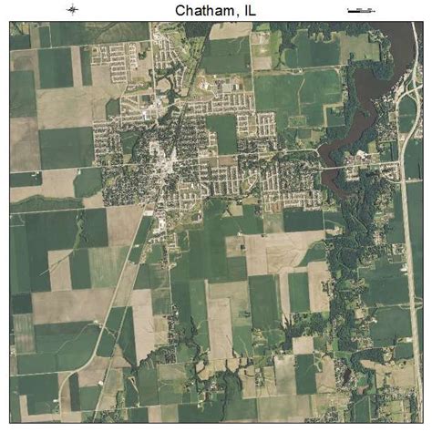 Aerial Photography Map of Chatham, IL Illinois