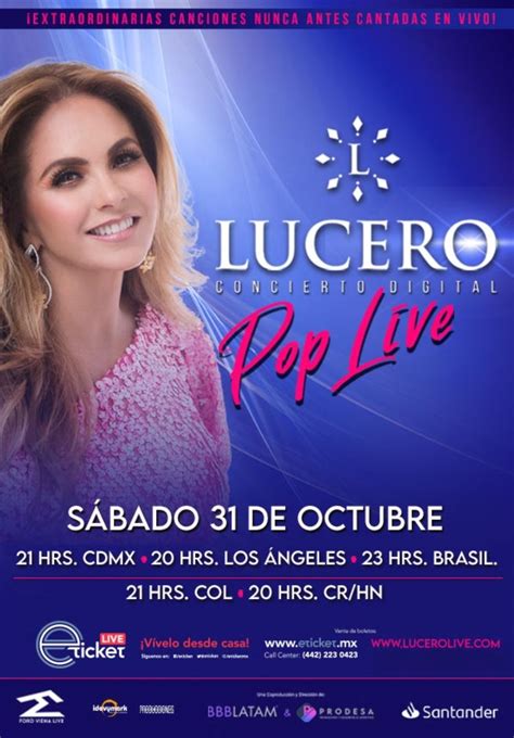 Lucero realizará conciertos digitales para celebrar 40 años de ...