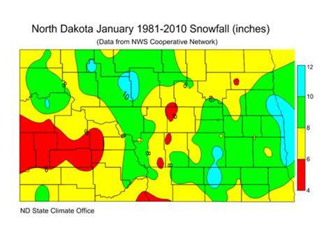 Snow | North Dakota State Climate Office | NDSU