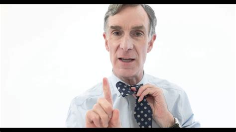 Bill Nye - Tying A Bow Tie Is Not Rocket Science - YouTube