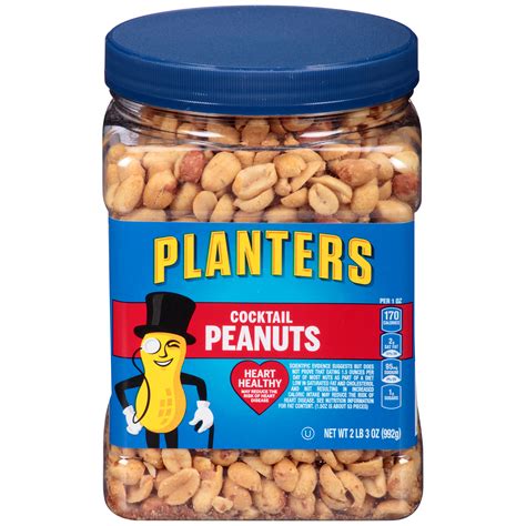 Planters Cocktail Peanuts - Food & Grocery - Snacks - Nuts, Seeds ...