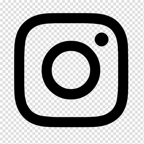 Transparent Instagram Logo Black And White Png - Rwanda 24