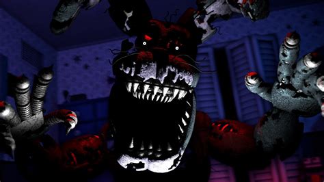 FNAF Nightmare Bonnie Voice Lines Animated - YouTube