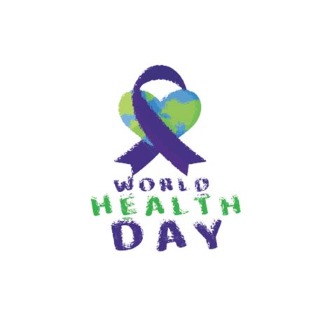 World Health Day Vector Design Images, World Health Day Transparent Background, Ribbon, Design ...