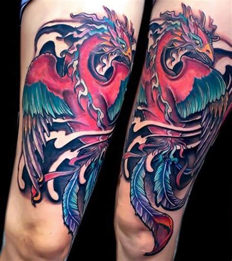 30 Gorgeous Phoenix Tattoo Designs