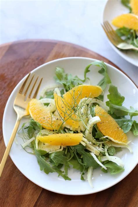 Fennel and orange salad recipe for summer