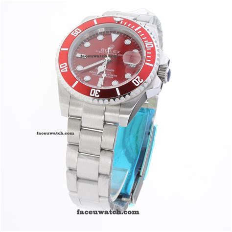 Rolex Submariner Automatic Ceramic Bezel with Red Dial S/S