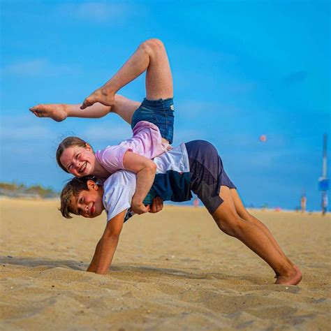 Beach Yoga with Friends