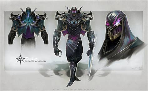 Zed League Of Legends Fan-Art | Art-of-LoL