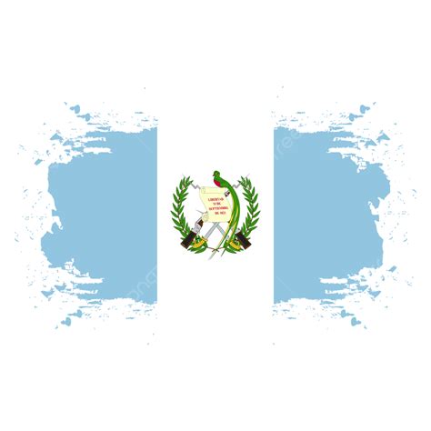 Bandera De Guatemala En Trazo De Pincel Vector Libre Y Png PNG ,dibujos ...