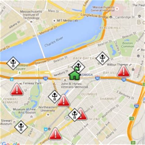 Boston Crime Map : Scribble Maps