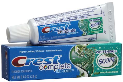 Crest Plus Scope Toothpaste-Minty Fresh-0.85 oz – TagSale.CO