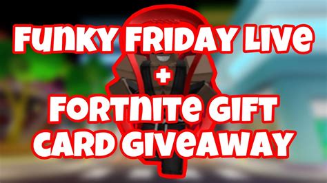 🔴LIVE! Funky Friday+GIVEAWAY! Join now! - YouTube