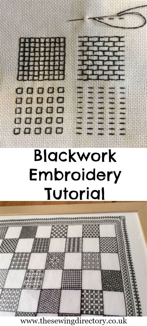 Blackwork embroidery tutorial – Artofit