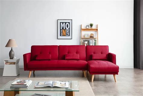 red sectional sleeper sofa | Interior Design Ideas