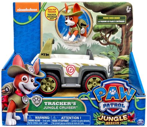 Paw Patrol Jungle Rescue Trackers Jungle Cruiser Vehicle Spin Master - ToyWiz