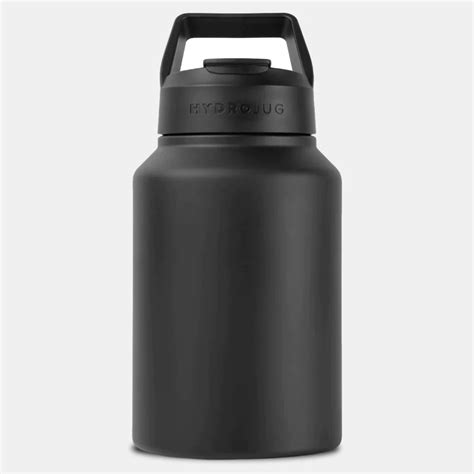 Hydrojug Stainless Steel Half-Gallon Water Bottle 64oz - Keeps Temp For 24 Hours - Refillable ...