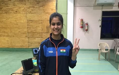 Manu Bhaker bags gold medal in 10 metre pistol junior women’s event at ...