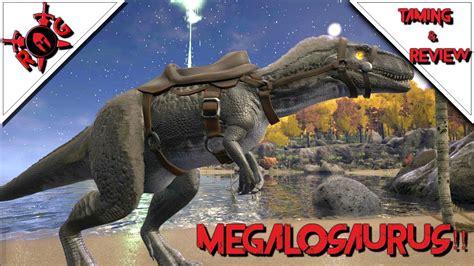 ARK: MEGALOSAURUS TAMING & REVIEW! Patch 252 - YouTube